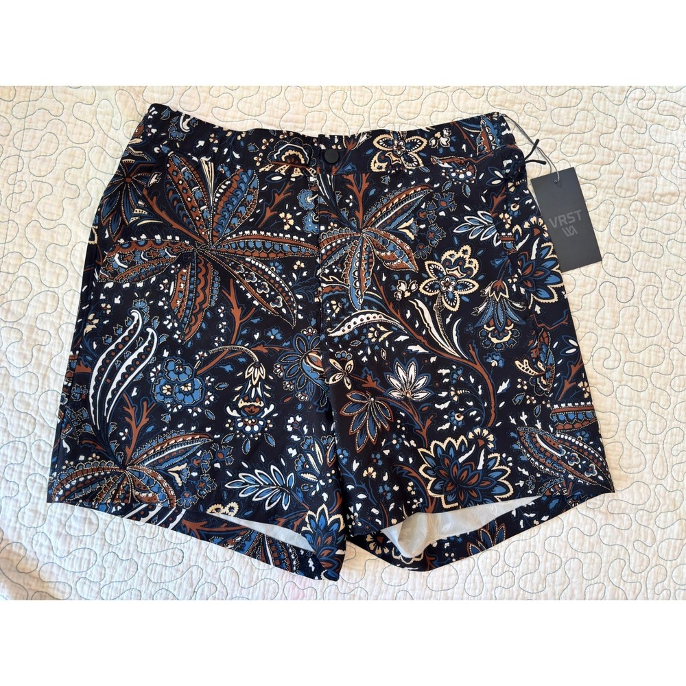 VRST Mens Resort Short 6"‎ Wallflower Hybrid Swim Shorts Medium